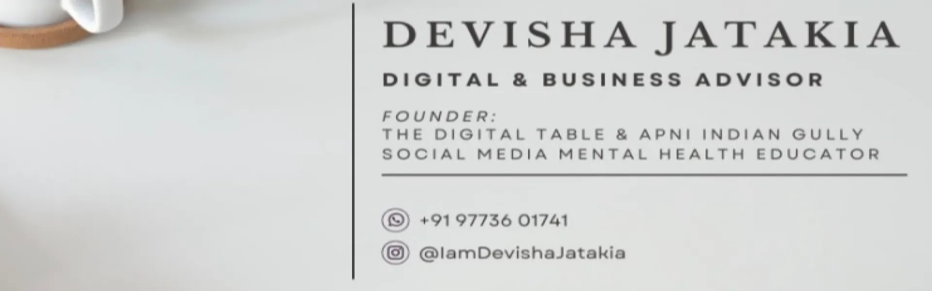 Devisha Jatakia banner